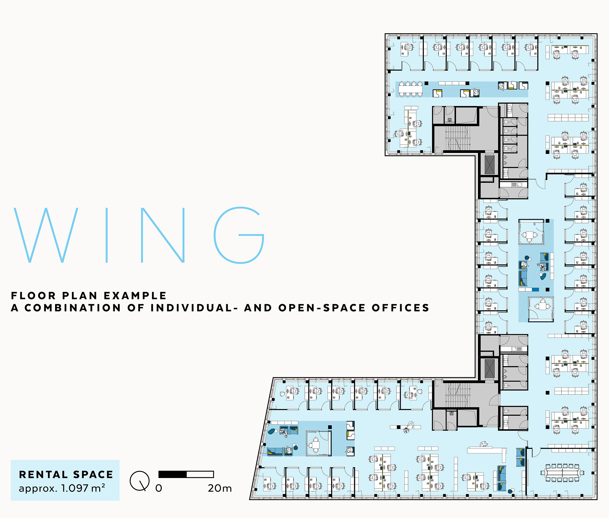 Floor Plan Wing EN